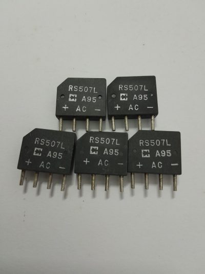 Cầu diode RS507L 5A 1000V loại xuyên lỗ - Hình ảnh 3